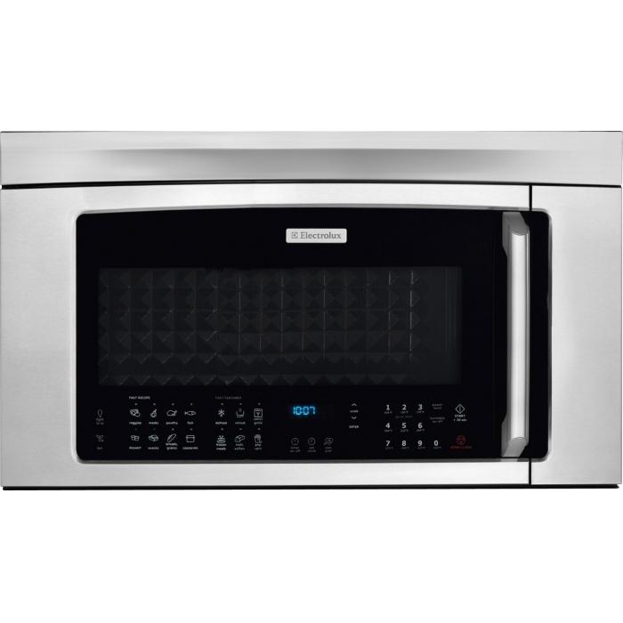 Electrolux EI30BM60MS 1.8 Cu. Ft. Over The Range Convection Microwave Plus Auto Cook Options Westrich Furniture Appliances Microwaves Over The Range